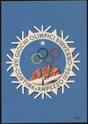 Rondinelli - 'Original Cortina Winter Olympics' (1956) - Unused Postcard