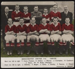 Sport Magazine - 'Manchester United 1949-50 (Tear to Centre)' (1949) - Team Photo