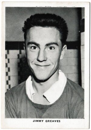Leaf - 'Footballers - Portraits' (1961) - Jimmy Greaves (Tottenham Hotspur)