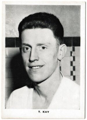 Leaf - 'Footballers - Portraits' (1961) - T. Kay (Sheffield Wednesday) Leaf - 'Footballers - Portraits' (1961) - T. Kay (Sheffield Wednesday)