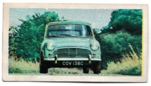 Lyons Maid - 'Famous Cars' (1966) - Card #27 - Mini-Cooper S