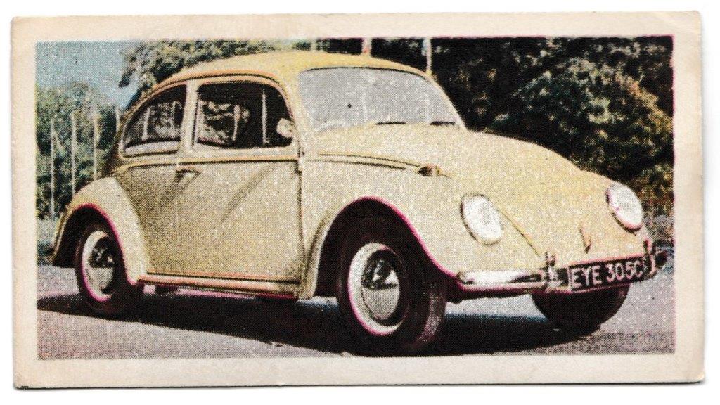 Lyons Maid - 'Famous Cars' (1966) - Card #28 - Volkswagen Lyons Maid - 'Famous Cars' (1966) - Card #28 - Volkswagen
