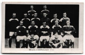 Magnet Library - 'Football Teams' (1922) - Card #3 - Middlesbrough F.C.