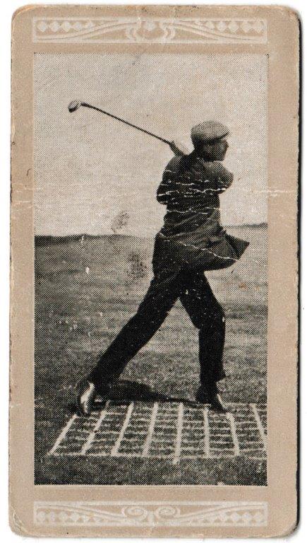 Marsuma - 'Famous Golfers and their Strokes' (c1914) - E. Ray (Finish of Drive) Marsuma - 'Famous Golfers and their Strokes' (c1914) - E. Ray (Finish of Drive)