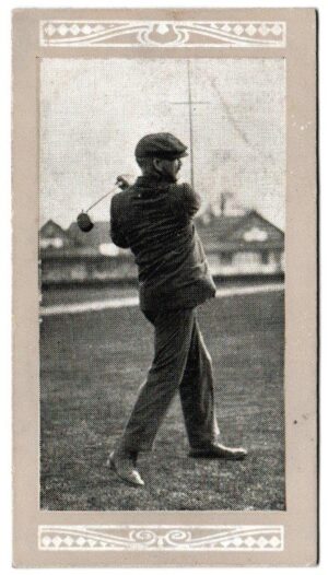 Marsuma - 'Famous Golfers and their Strokes' (c1914) - J.H. Taylor (Wrong Position)