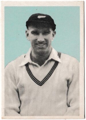 Master Vending - 'Cricketer Series' (1958) - Card #1 - John Richard Reid (Otago)