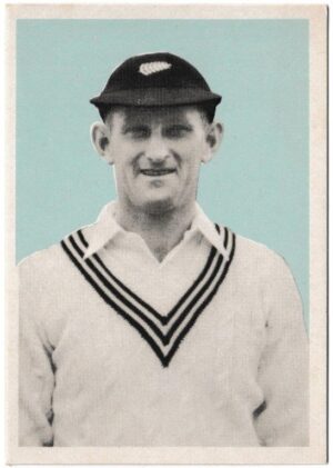 Master Vending - 'Cricketer Series' (1958) - Card #15 - John Arthur Hayes (Auckland)
