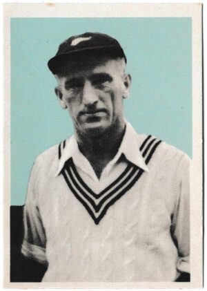 Master Vending - 'Cricketer Series' (1958) - Card #5 - Lawrence Miller (Wellington)
