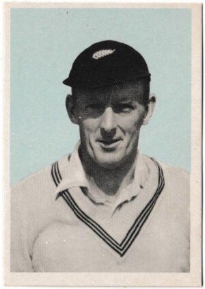 Master Vending - 'Cricketer Series' (1958) - Card #7 - Anthony MacGibbon (Canterbury)
