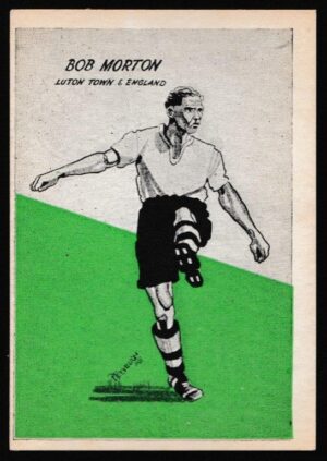 Master Vending - 'Cardmaster Football Tips (Cream & Address)' (1958) - Bob Morton (Luton Town) Master Vending - 'Cardmaster Football Tips (Cream & Address)' (1958) - Bob Morton (Luton Town)