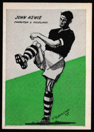 Master Vending - 'Cardmaster Football Tips (Cream & Address)' (1958) - John Hewie (Charlton)