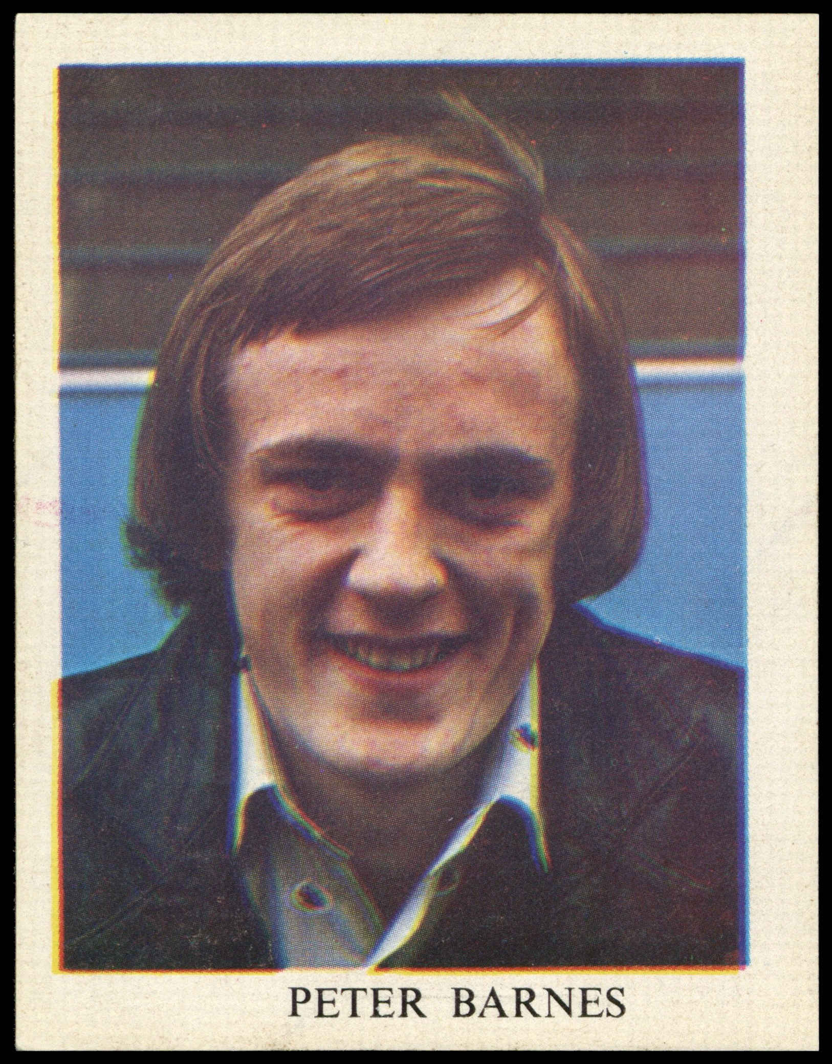 Manchester Evening News - 'Manchester City Players' (1974) - Peter Barnes Manchester Evening News - 'Manchester City Players' (1974) - Peter Barnes