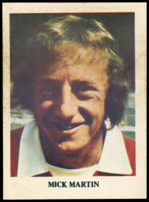 Manchester Evening News - 'Manchester United Players' (1974) - Mick Martin