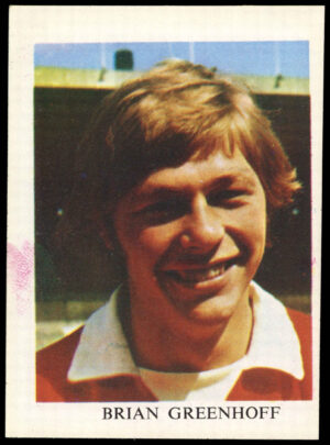 Manchester Evening News - 'Manchester United Players' (1974) - Brian Greenhoff