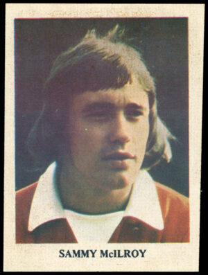 Manchester Evening News - 'Manchester United Players' (1974) - Sammy McIlroy
