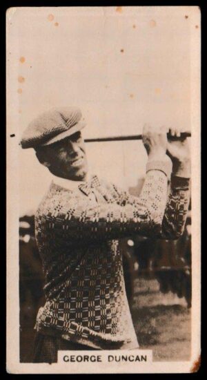 Millhoff - 'Famous Golfers' (1928) - George Duncan Millhoff - 'Famous Golfers' (1928) - George Duncan