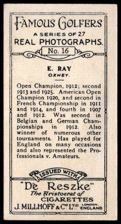 Millhoff - 'Famous Golfers' (1928) - Edward Ray Millhoff - 'Famous Golfers' (1928) - Edward Ray