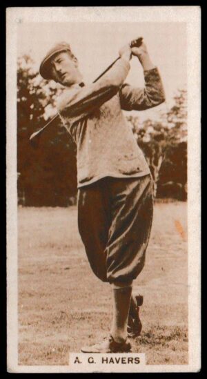 Millhoff - 'Famous Golfers' (1928) - A.G. Havers Millhoff - 'Famous Golfers' (1928) - A.G. Havers