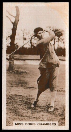 Millhoff - 'Famous Golfers' (1928) - Miss Doris Chambers **ROOKIE** Millhoff - 'Famous Golfers' (1928) - Miss Doris Chambers **ROOKIE**
