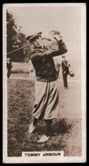 Millhoff - 'Famous Golfers' (1928) - Tommy Armour