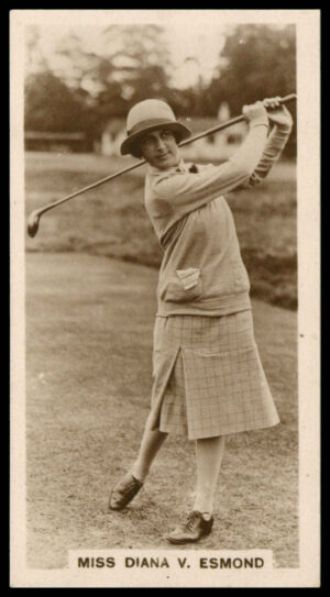 Millhoff - 'Famous Golfers' (1928) - Miss Diana Esmond