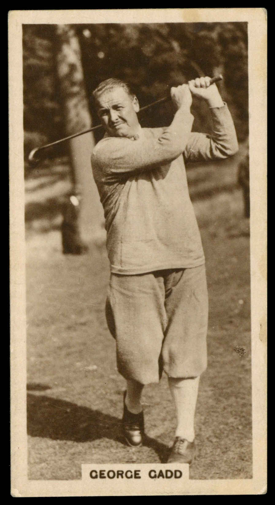 Millhoff - 'Famous Golfers' (1928) - George Cadd Millhoff - 'Famous Golfers' (1928) - George Cadd