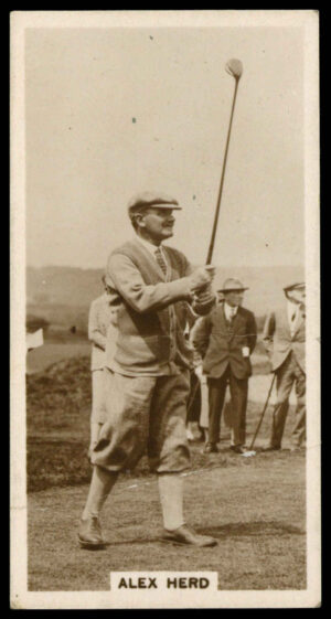Millhoff - 'Famous Golfers' (1928) - Alex Herd