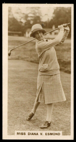Millhoff - 'Famous Golfers' (1928) - Miss Diana Esmond