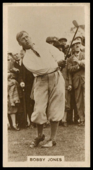 Millhoff - 'Famous Golfers' (1928) - Bobby Jones