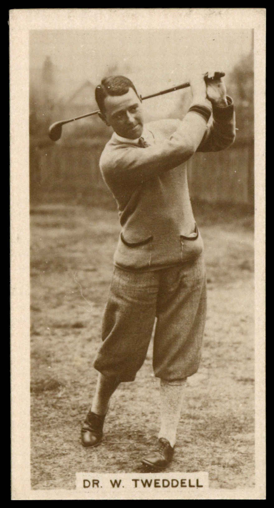 Millhoff - 'Famous Golfers' (1928) - Dr. W. Tweddell Millhoff - 'Famous Golfers' (1928) - Dr. W. Tweddell
