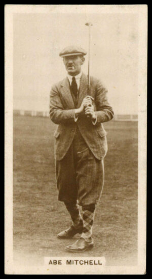 Millhoff - 'Famous Golfers' (1928) - Abe Mitchell