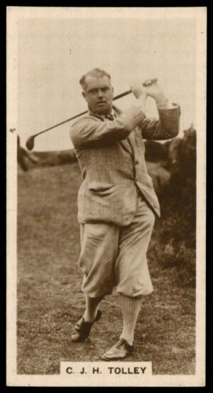Millhoff - 'Famous Golfers' (1928) - C.J.H. Tolley