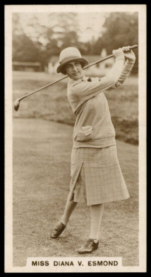 Millhoff - 'Famous Golfers' (1928) - Miss Diana Esmond **ROOKIE**