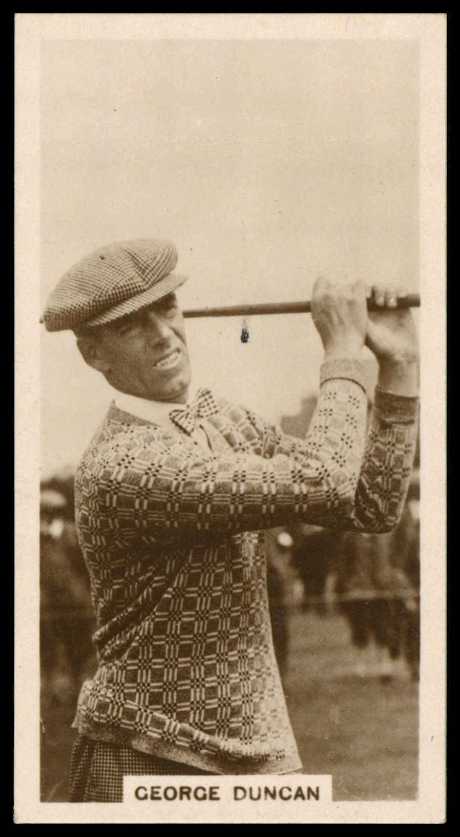 Millhoff - 'Famous Golfers' (1928) - George Duncan Millhoff - 'Famous Golfers' (1928) - George Duncan