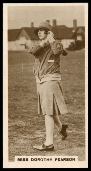 Millhoff - 'Famous Golfers' (1928) - Miss Dorothy Pearson