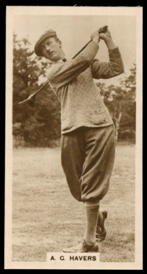 Millhoff - 'Famous Golfers' (1928) - A.G. Havers