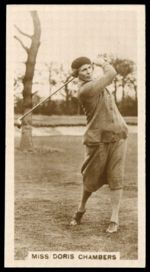 Millhoff - 'Famous Golfers' (1928) - Miss Doris Chambers **ROOKIE**
