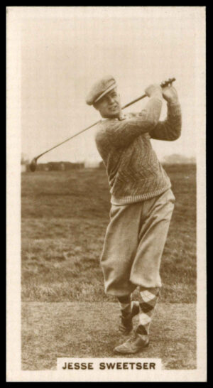 Millhoff - 'Famous Golfers' (1928) - Jesse Sweetser