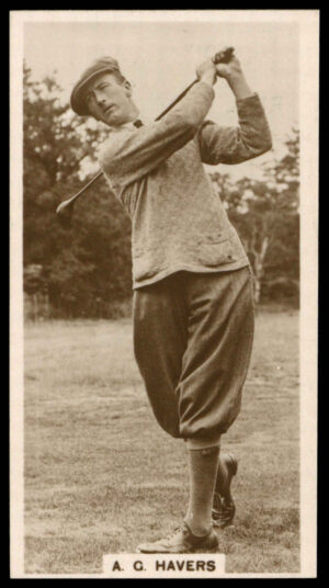 Millhoff - 'Famous Golfers' (1928) - A.G. Havers