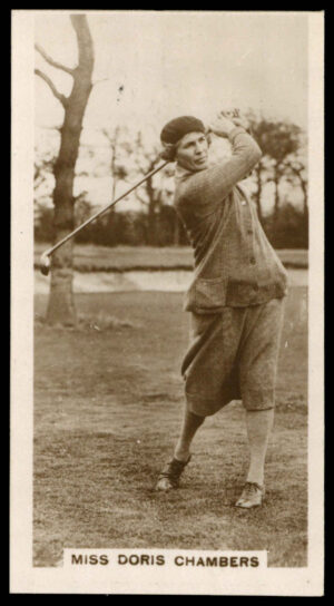 Millhoff - 'Famous Golfers' (1928) - Miss Doris Chambers **ROOKIE**