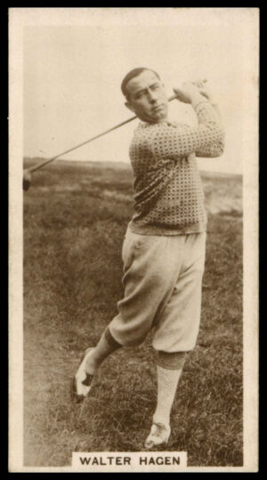 Millhoff - 'Famous Golfers' (1928) - Walter Hagen