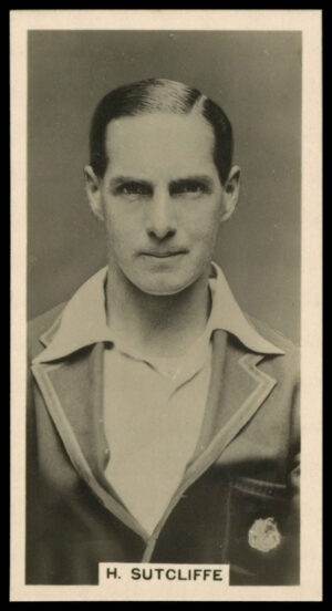 Millhoff - H. Sutcliffe (Yorkshire) - 'Famous Test Cricketers' (1928)