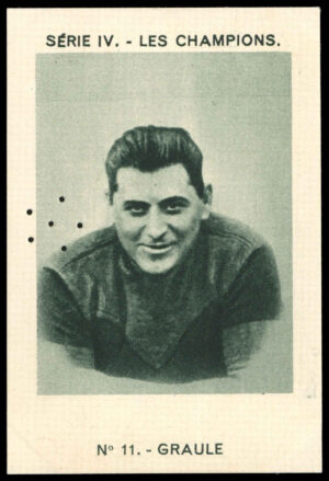 Joseph Milliat - 'Serie IV - Les Champions' (1933) - Graule (Rugby)