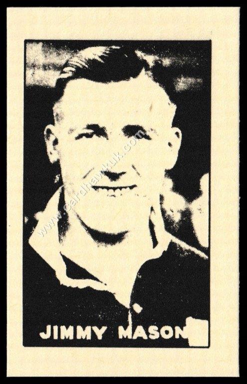 Midjy - 'Footballers' - (1948) - Jimmy Mason (Third Lanark) Midjy - 'Footballers' - (1948) - Jimmy Mason (Third Lanark)