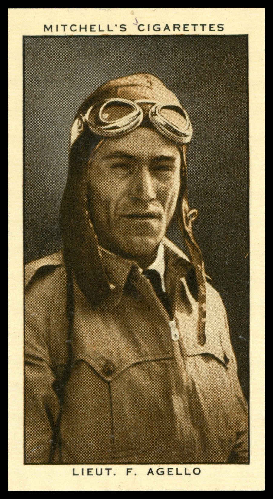 Mitchell - 'A Gallery of 1934' - Lieut. F. Agello (1935) Mitchell - 'A Gallery of 1934' - Lieut. F. Agello (1935)