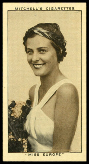 Mitchell - 'A Gallery of 1934' (1935) - Miss Europe