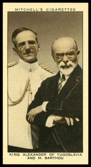 Mitchell - 'A Gallery of 1934' (1935) - King Alexander of Yugoslavia
