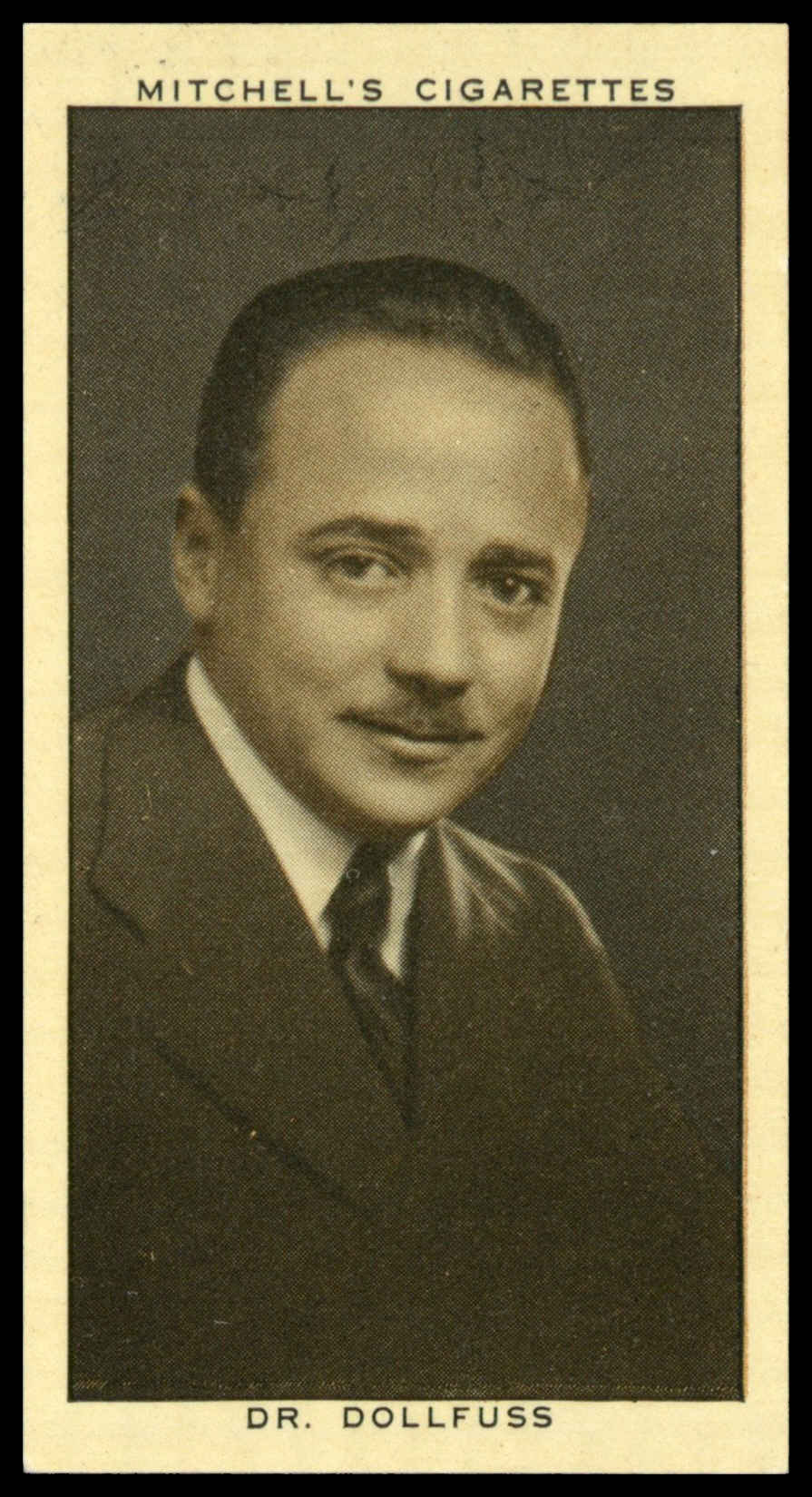 Mitchell - 'A Gallery of 1934' (1935) - Dr. Dollfuss Mitchell - 'A Gallery of 1934' (1935) - Dr. Dollfuss