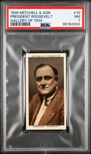 Mitchell - 'A Gallery of 1934' (1935) - President Roosevelt **PSA7** Mitchell - 'A Gallery of 1934' (1935) - President Roosevelt **PSA7**