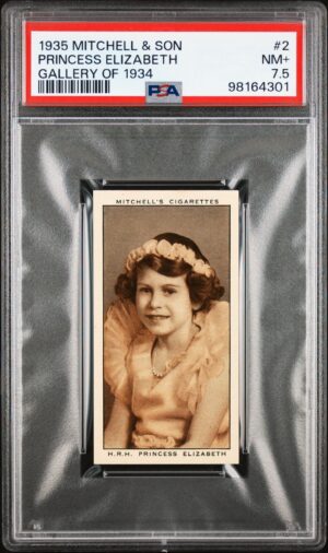 Mitchell - 'A Gallery of 1934' (1935) - H.R.H. Princess Elizabeth **PSA7.5**